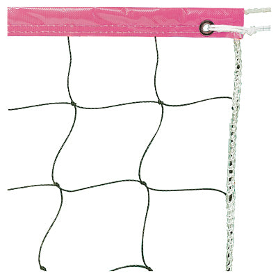 champion sports 2 mm volleyball net pink