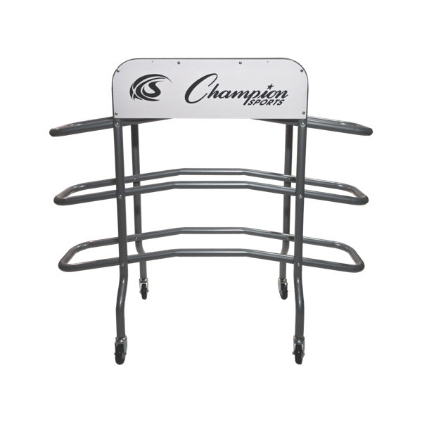 champion sports 3 tier pro basketball rack