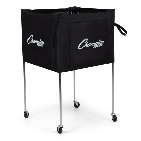 champion sports collapsible volleyball cart 1