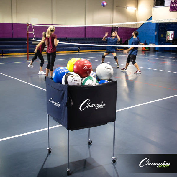 champion sports collapsible volleyball cart 7