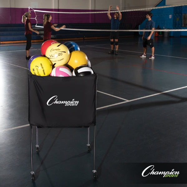 champion sports collapsible volleyball cart 8