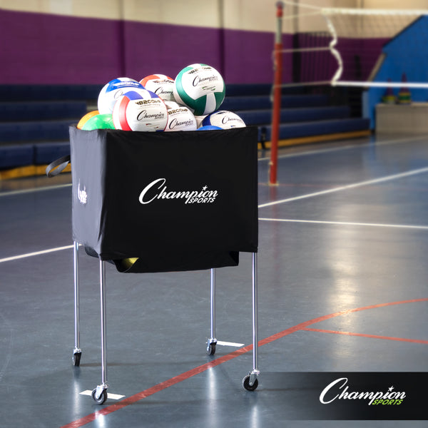 champion sports collapsible volleyball cart 9