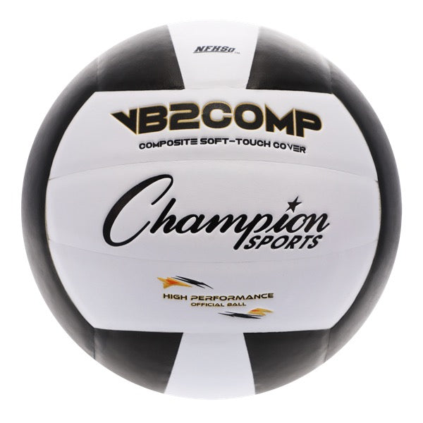 champion sports composite volleyball black