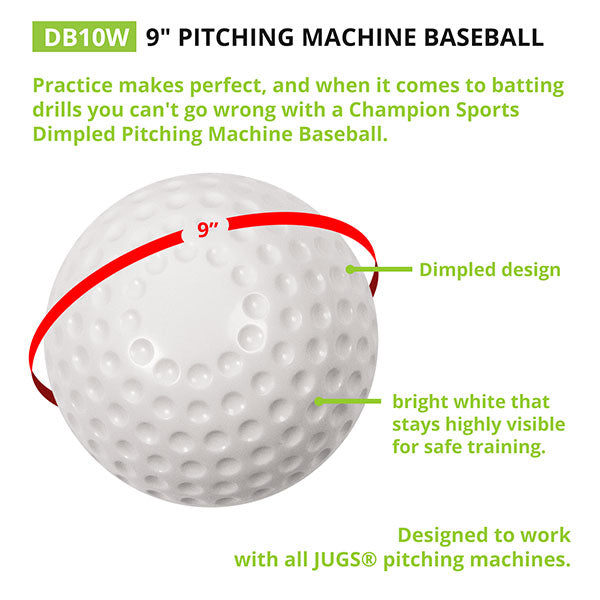 champion sports dimpled pitching machine baseball chart2
