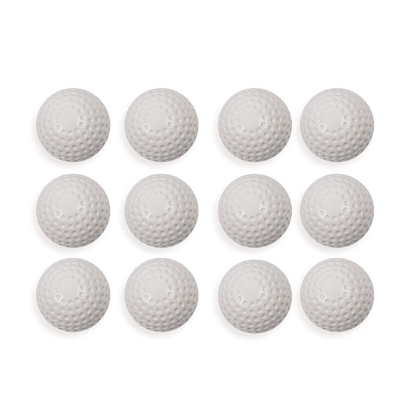 champion sports dimpled pitching machine baseball white sample