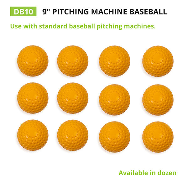 champion sports dimpled pitching machine baseball
