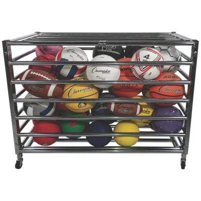 champion sports heavy duty lockable ball storage locker cage 1