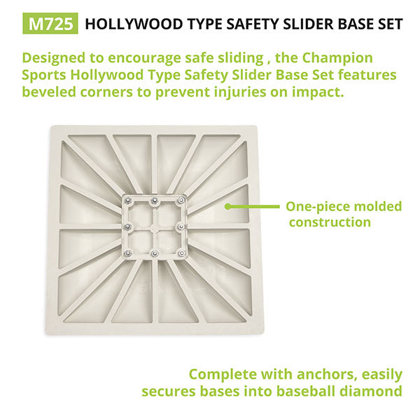 champion sports hollywood type safety slider base set info2