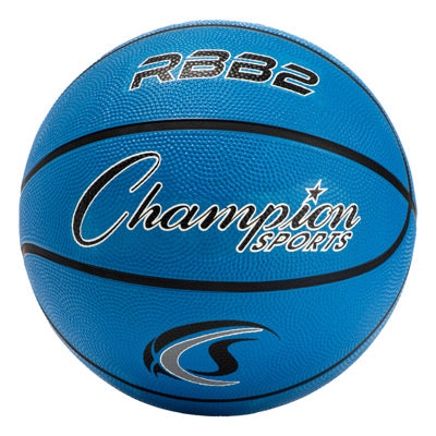 champion sports junior rubber basketball blue