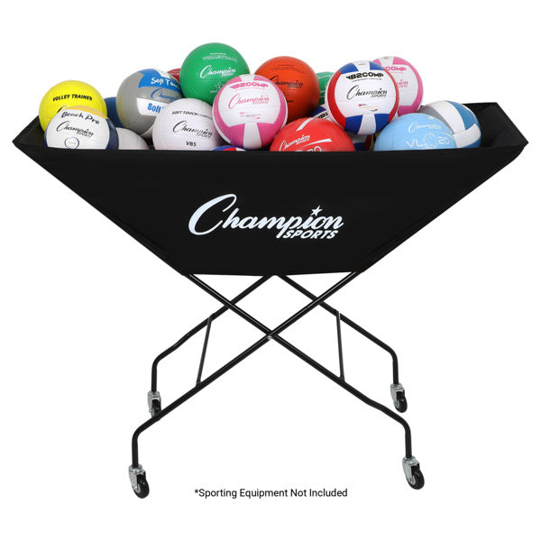 champion sports pro collapsible volleyball cart 3