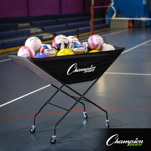 champion sports pro collapsible volleyball cart 4