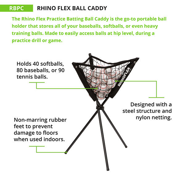 champion sports rhino flex ball caddy chart
