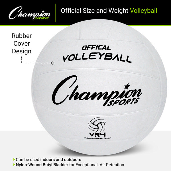 champion sports rubber volleyball 2