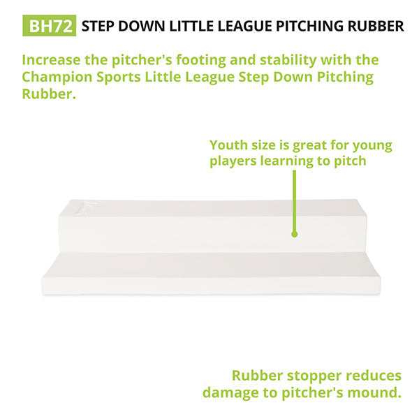 champion sports step down youth pitching rubber info2