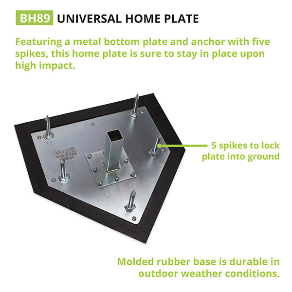 champion sports universal home plate specs