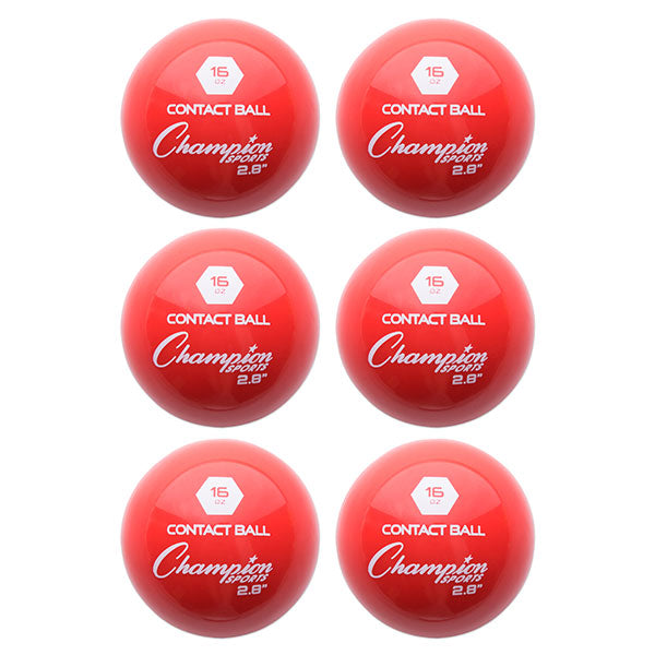 champion sports weighted training baseballs set of 6