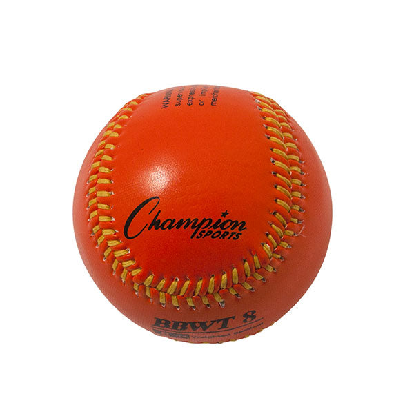 champion sports weighted training baseballs set of 9 orange