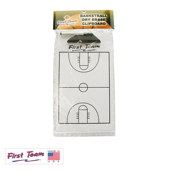 first team basketball dry erase clipboard
