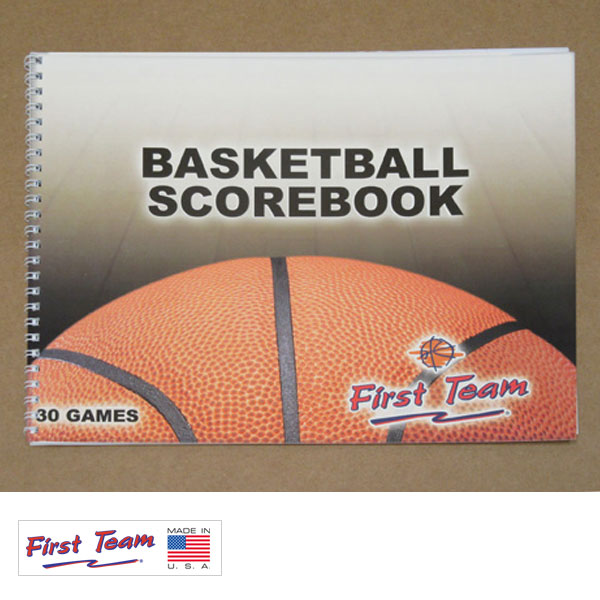 first team basketball scorebook front