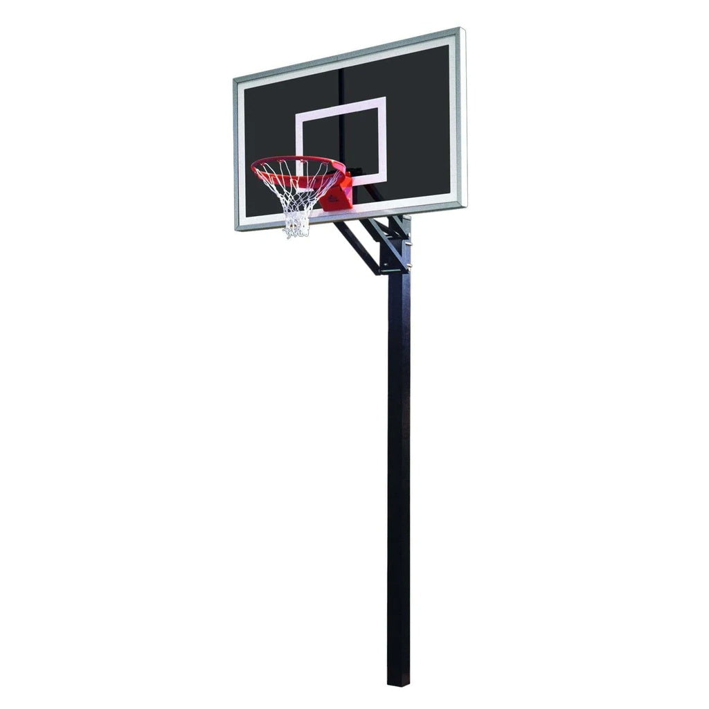 first team champ adjustable in ground basketball goal 10