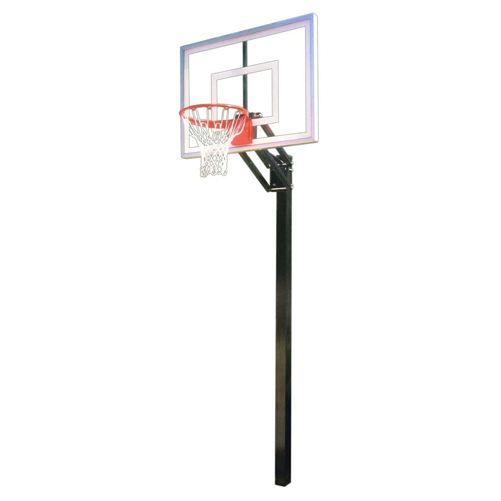 first team champ adjustable in ground basketball goal 7