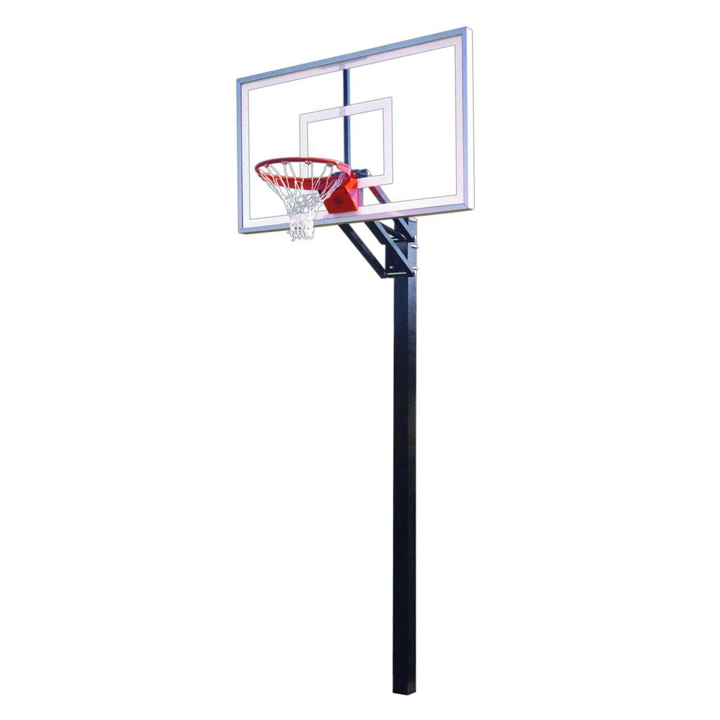 first team champ adjustable in ground basketball goal 9
