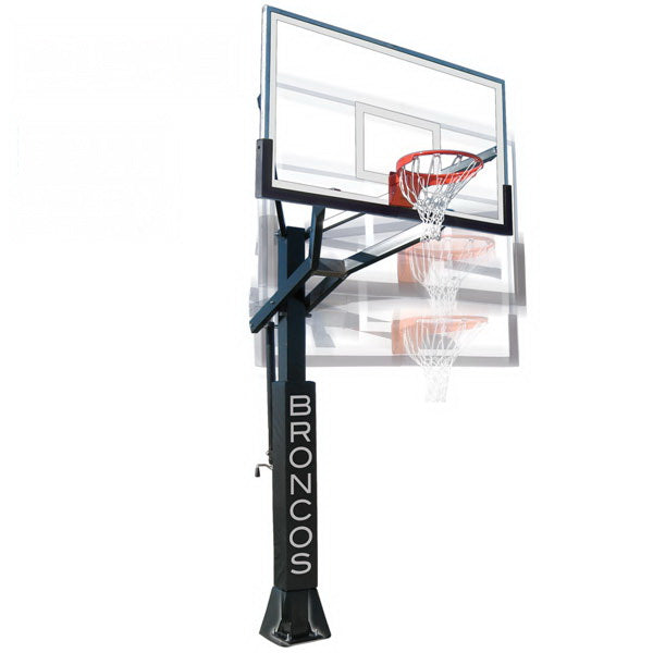 First Team PowerHouse™ 6 In Ground Adjustable Basketball Goal