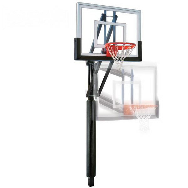 First Team Vector™ In Ground Adjustable Basketball Goal