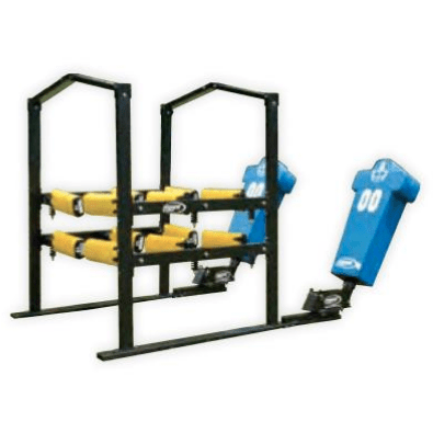 Fisher Athletic 12-Arm Power Blaster with Boomer Sleds