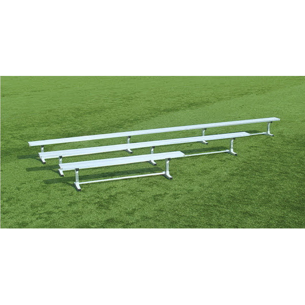 fisher athletic all aluminum bench without backrest