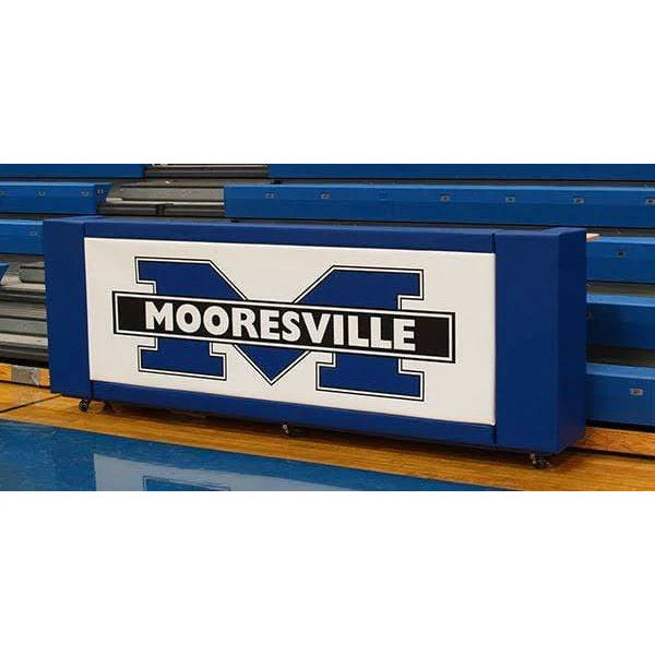 fisher bleacher mount scorers table