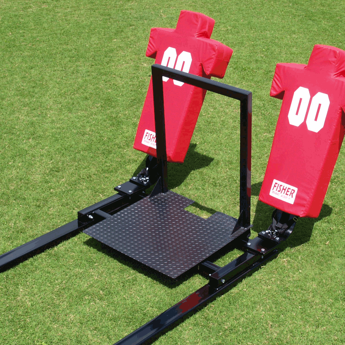 Fisher 4 Man Football Brute Blocking Sled - Pitch Pro Direct