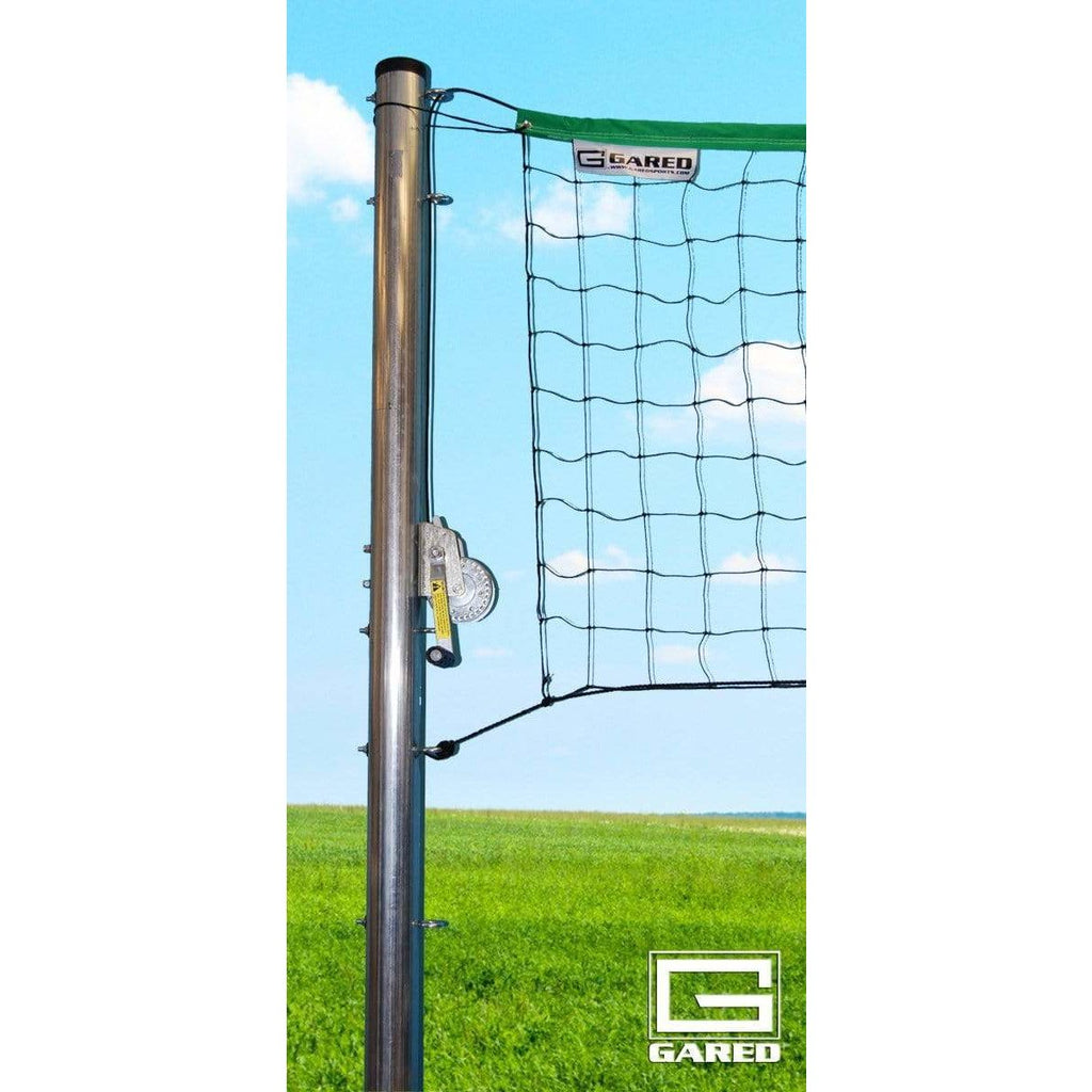 gared 2 3 8 od sideout outdoor volleyball net system