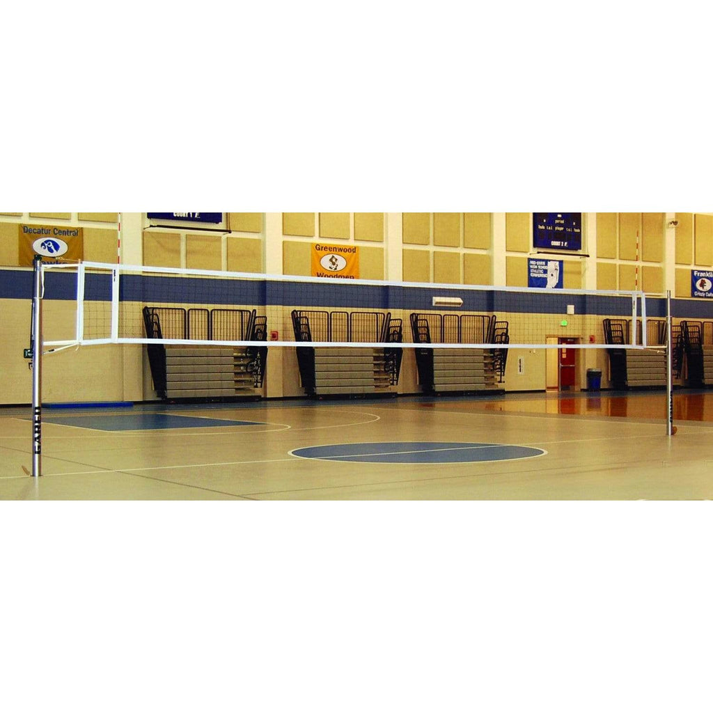 gared 4 od libero master telescopic one court volleyball system