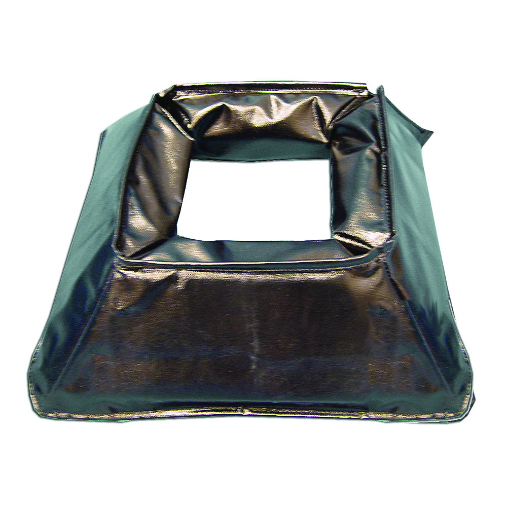 gared base post pad for 5 inch square posts