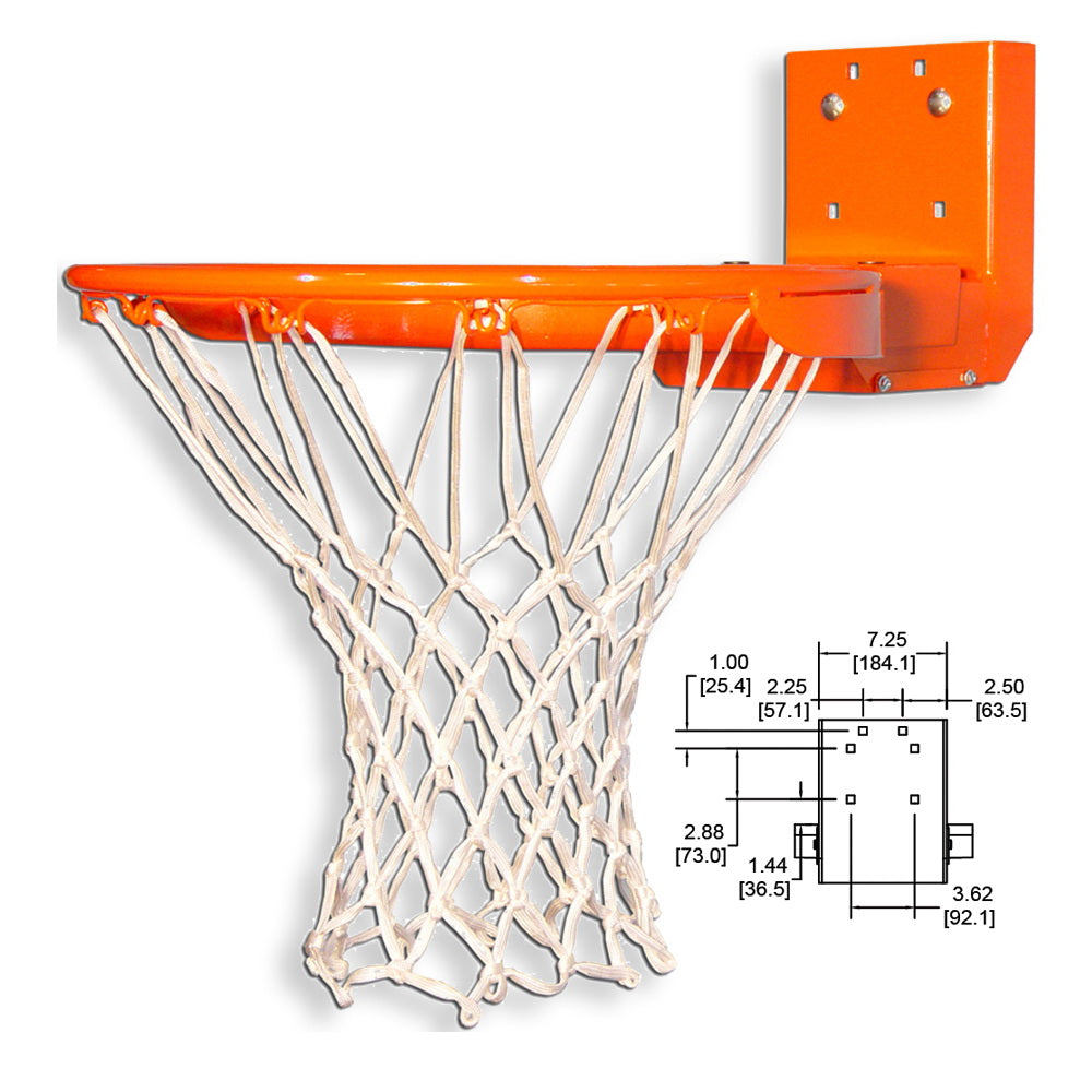 gared rear mount playground breakaway basketball rim