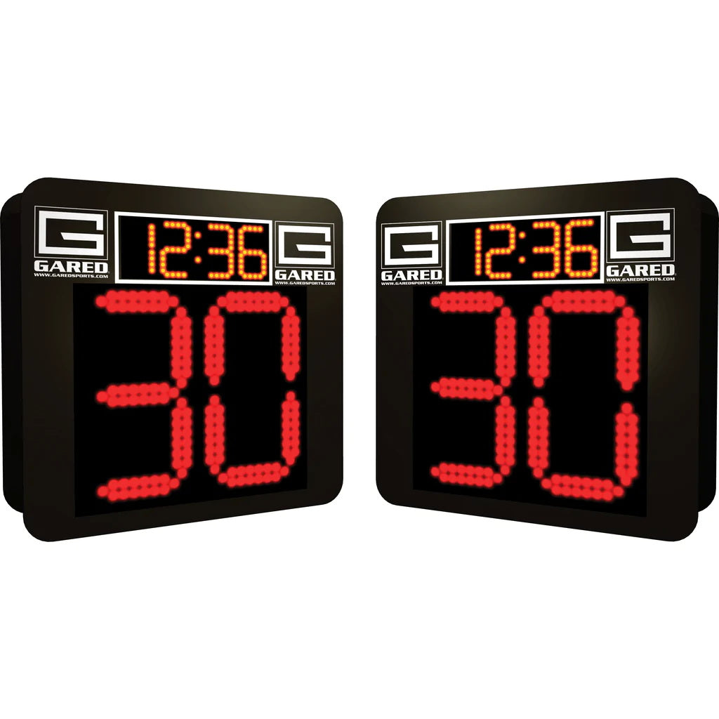 gared sports alphatec basketball shot clocks with game timer