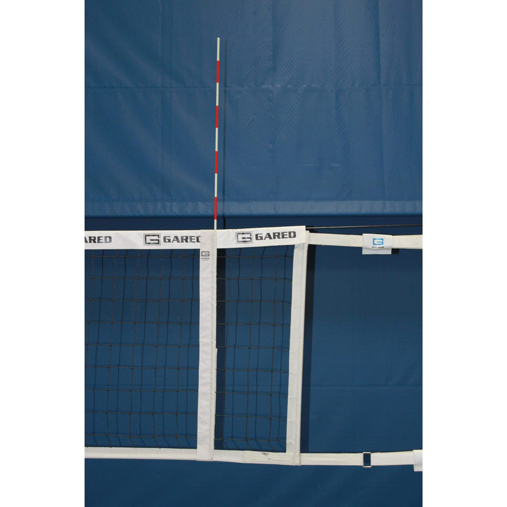 gared volleyball net antenna sideline marker combo