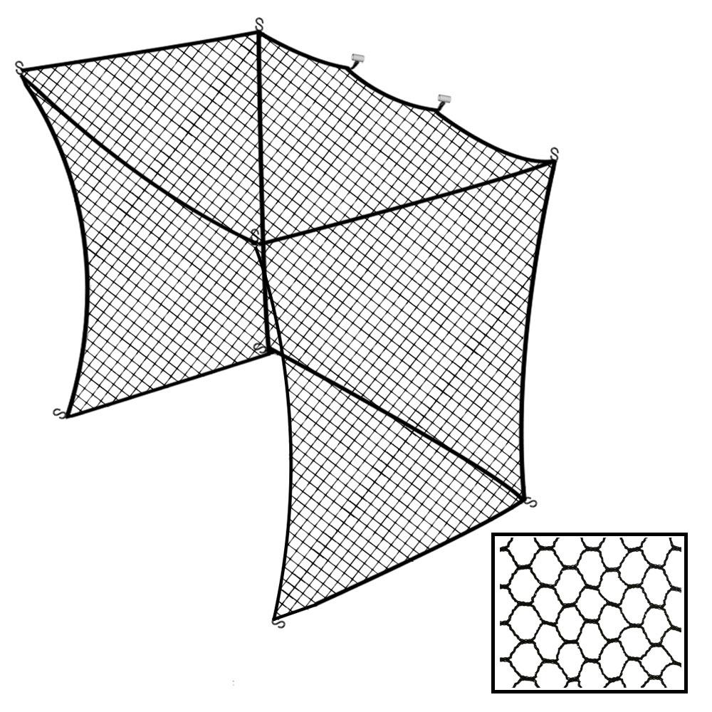 Cimarron 10x14x12 Golf Net Insert For Batting Cages Side View
