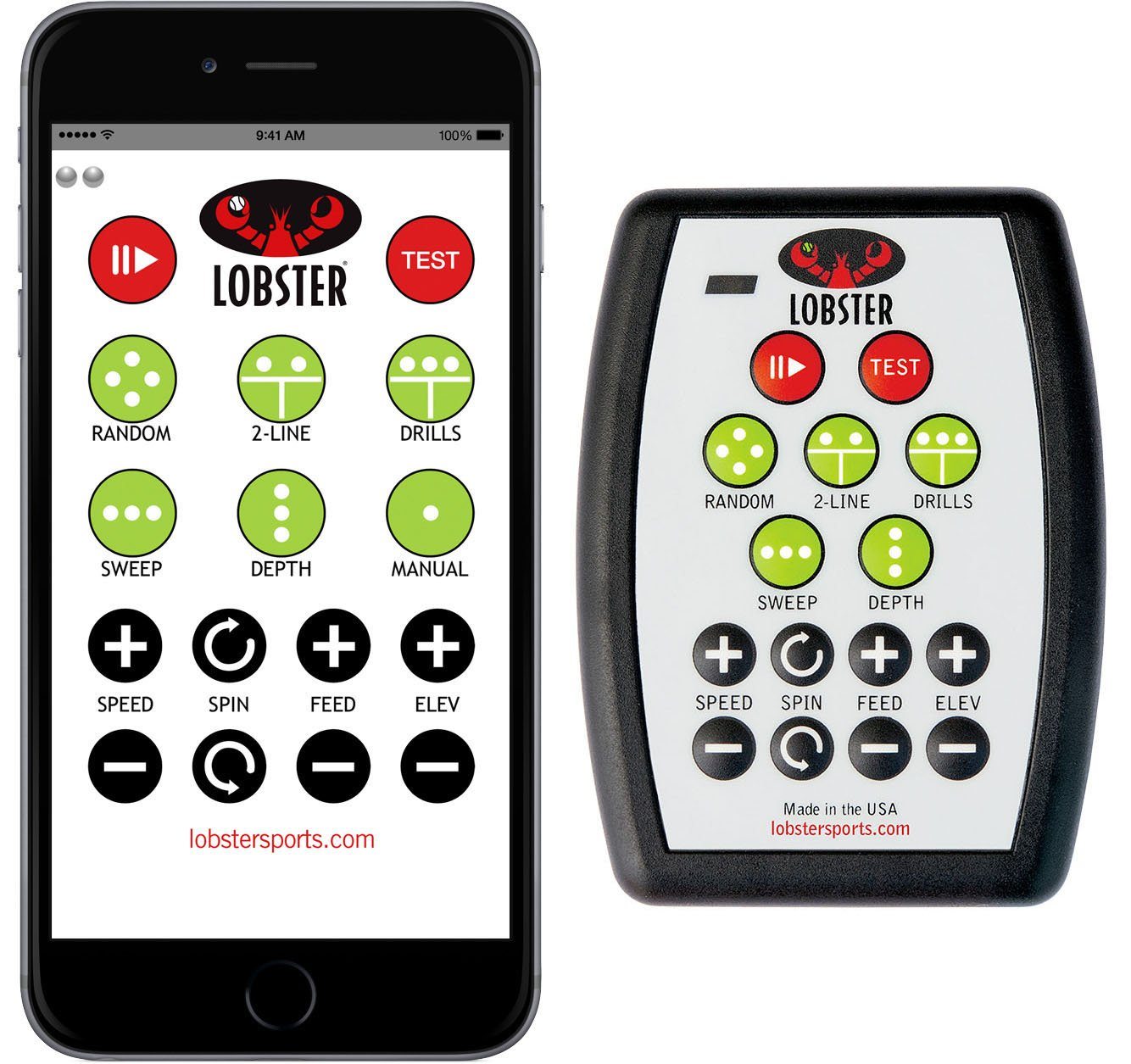 Lobster Sports Grand Remote + Apple® - Pitch Pro Direct