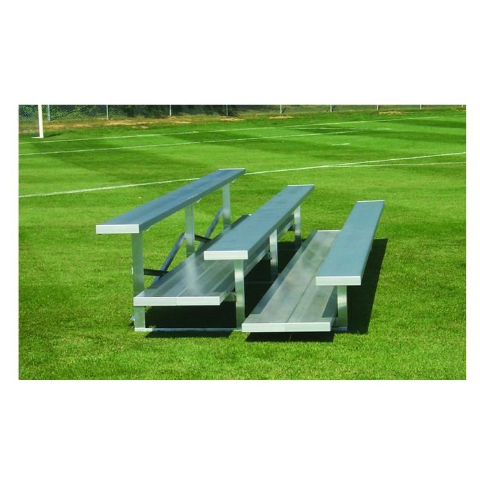 2 or 3 Rows Aluminum Preferred Bleachers - Pitch Pro Direct