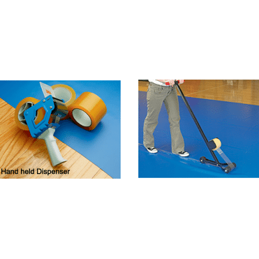 Tape with Hand-Held Walk-Behind Dispenser By GymGuard®