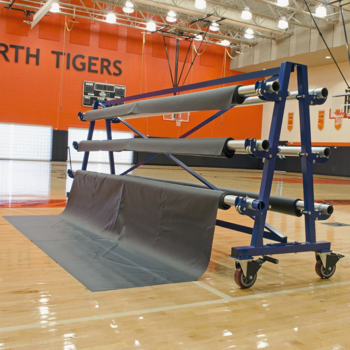 porter floor cover transport storage cart