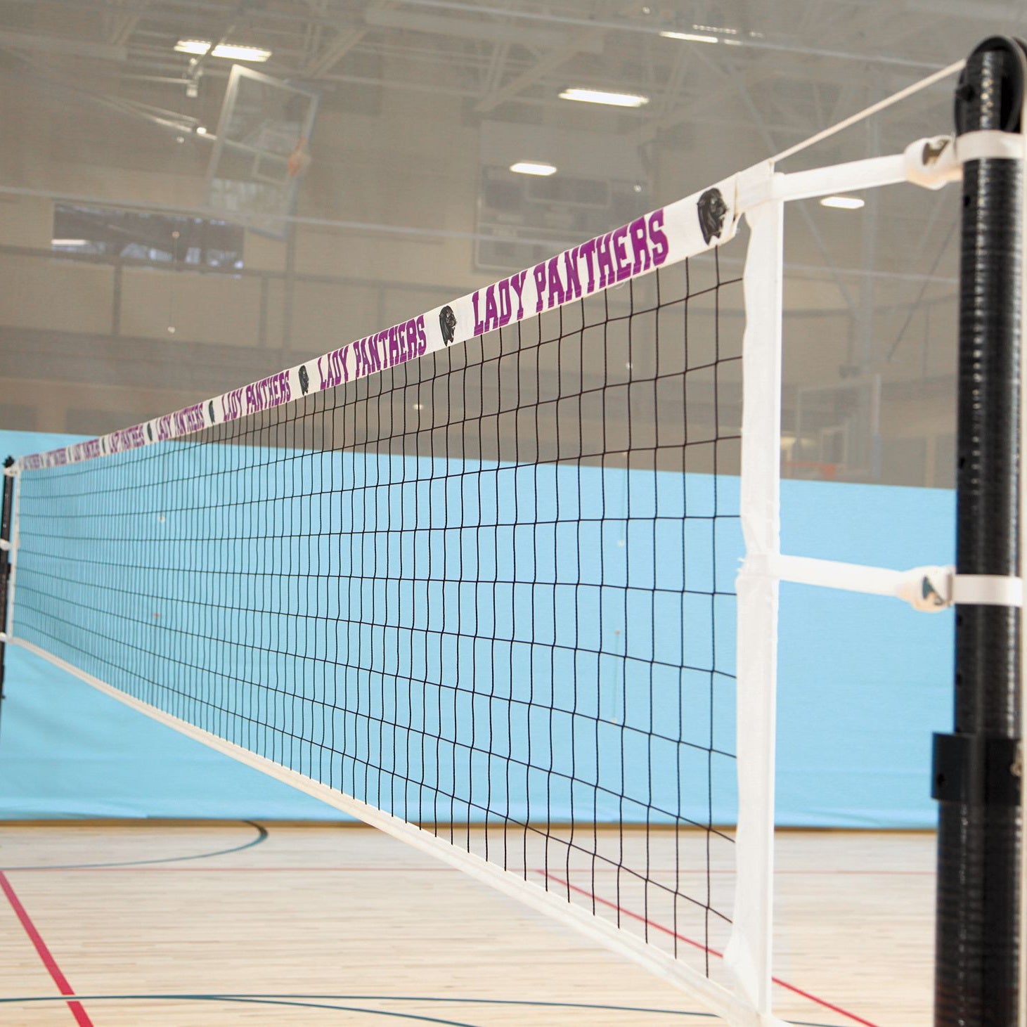 porter volleyball net sleeve with custome graphics