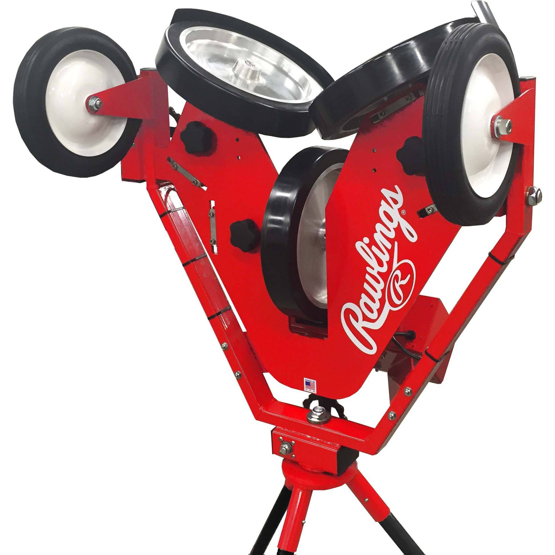 rawlings pro line 3 wheel pitching machine