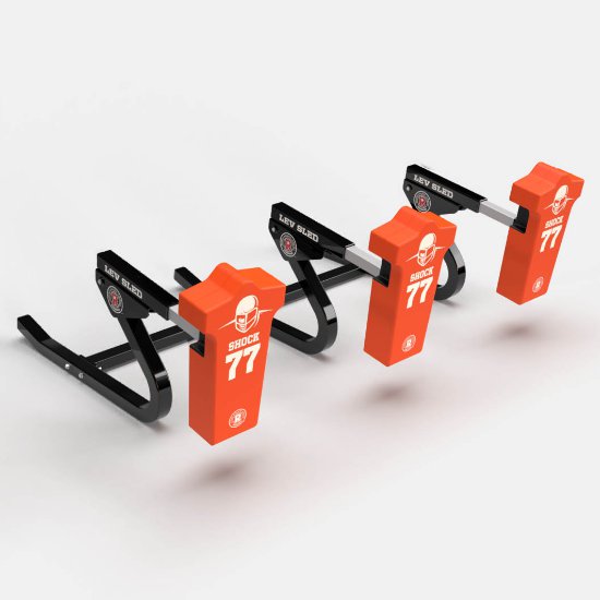 Rogers 3-Man Lev Football Blocking Sled