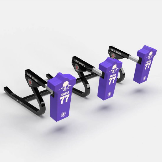 Rogers 3-Man Lev Football Blocking Sled