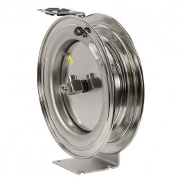 Coxreels SS Series "Stainless Steel" Low Pressure Spring Driven Hose Reels