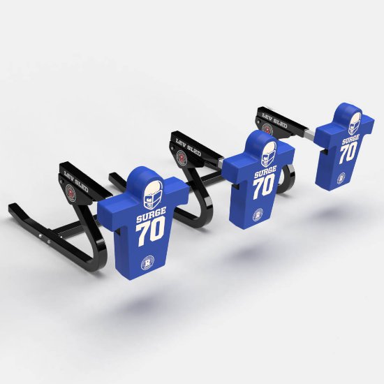 Rogers 3-Man Lev Football Blocking Sled