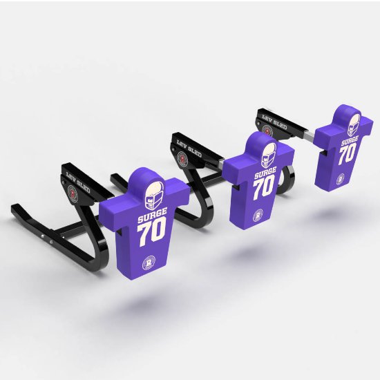 Rogers 3-Man Lev Football Blocking Sled